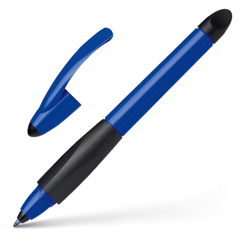 Rašiklis kapsulinis Base Ball mėlynas/juodas Schneider 188303