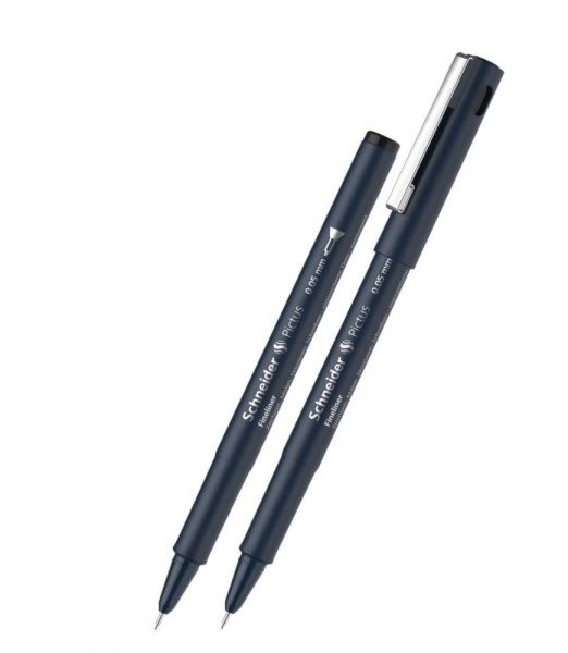 Grafinis rašiklis Pictus 0.05mm juodas Schneider 197001