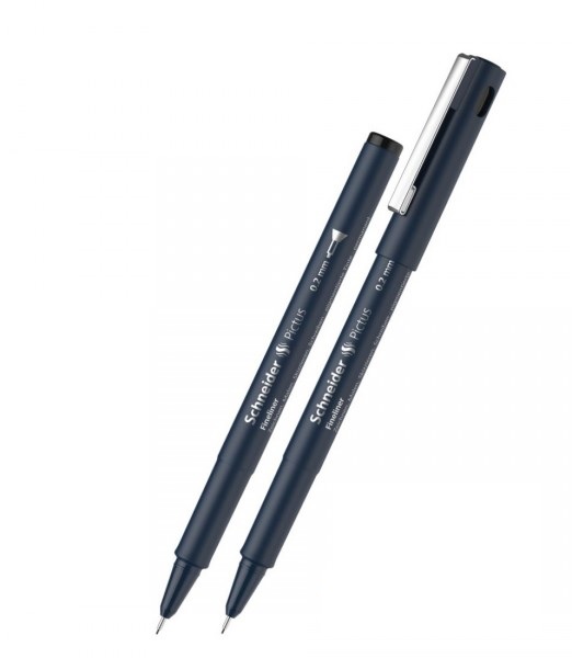 Grafinis rašiklis Pictus 0.2mm juodas Schneider 197201