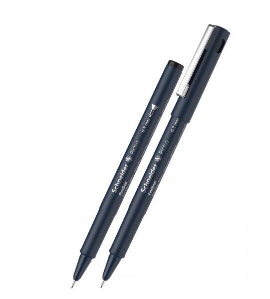 Grafinis rašiklis Pictus 0.3mm juodas Schneider 197301