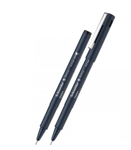 Grafinis rašiklis Pictus 0.4mm juodas Schneider 197401
