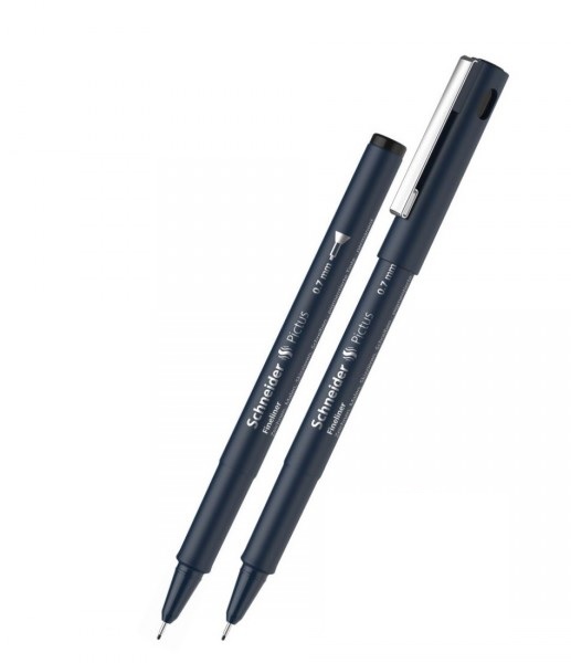 Grafinis rašiklis Pictus 0.7mm juodas Schneider 197601