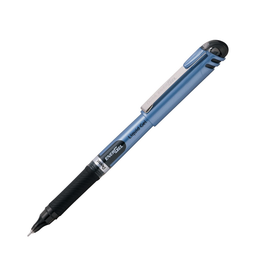 Rašiklis gelio Energel 0.5mm juodas Pentel BLN15