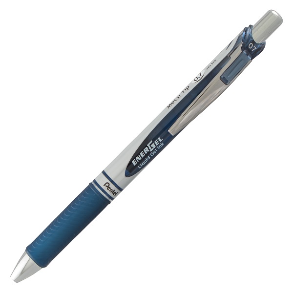 Automatinis gelio rašiklis Energel RTX 0.7mm tamsiai mėlynas Pentel BL77
