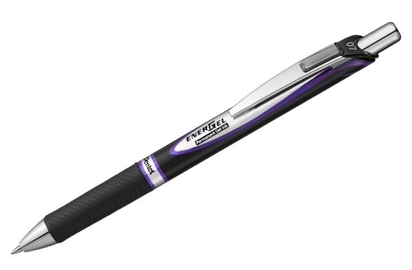 Automatinis gelio rašiklis Energel Permanent 0.7mm mėlynas Pentel BLP77