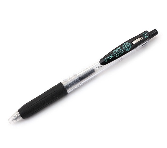 Automatinis gelio rašiklis SARASA CLIP 0.4mm juodas Zebra