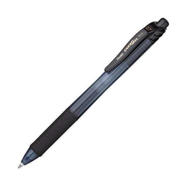 Automatinis gelio rašiklis Energel X 0.7mm juodas Pentel BL107