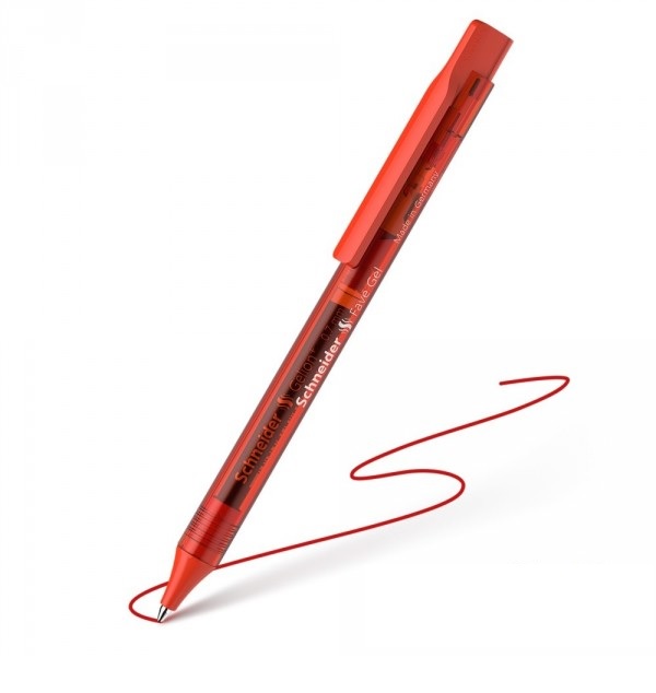 Automatinis gelio rašiklis Fave raudonas Schneider 101102
