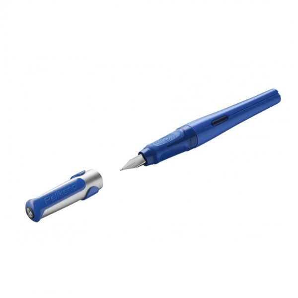 Parkeris kapsulinis Pelikano P481L kairiarankiams mėlynas Pelikan 802932