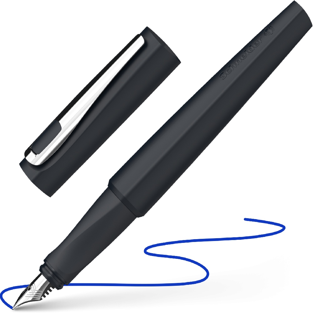 Parkeris kapsulinis Tomo juodas Schneider 168801