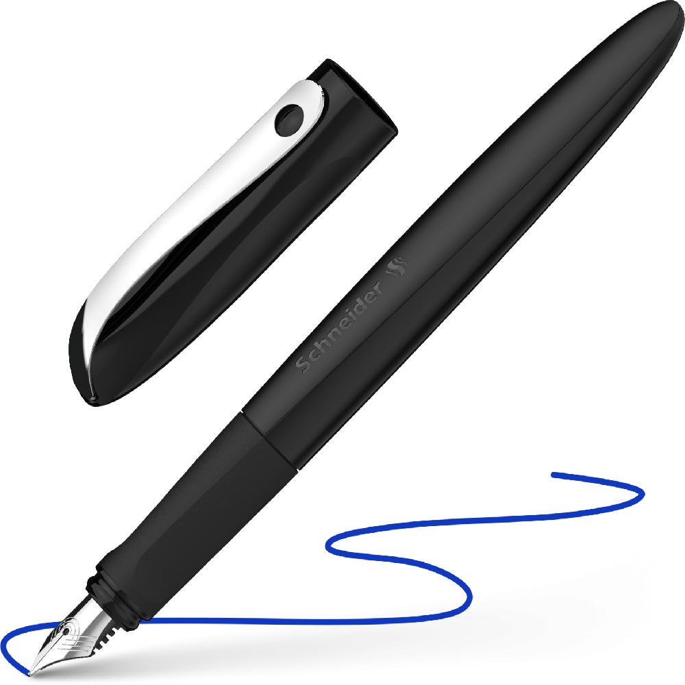 Parkeris kapsulinis Wavy juodas Schneider 162131