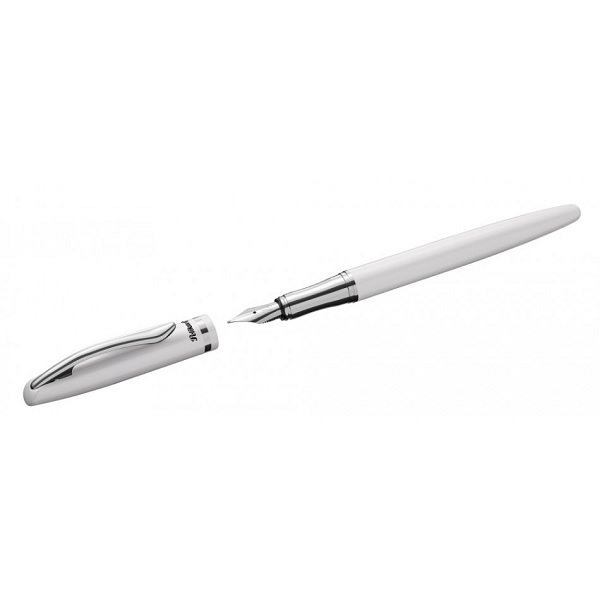 Parkeris kapsulinis Jazz Elegance P36 M balto perlo sp. Pelikan 807081
