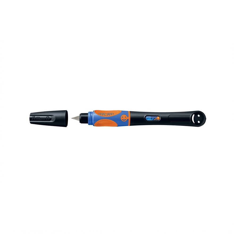Parkeris kapsulinis dešiniarankiams Griffix 4 R Neon Black Pelikan 820349