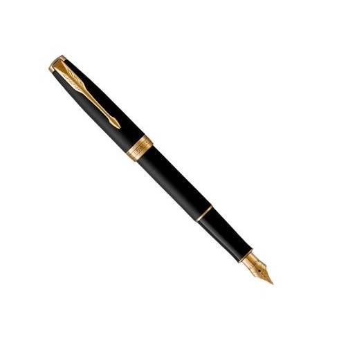 Plunksnakotis Sonnet Matte Black Lacquer GT Parker 1931516