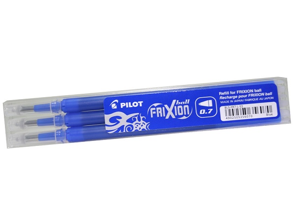 Šerdelė gelio rašikliui Frixion 0.7 mm mėlyna Pilot