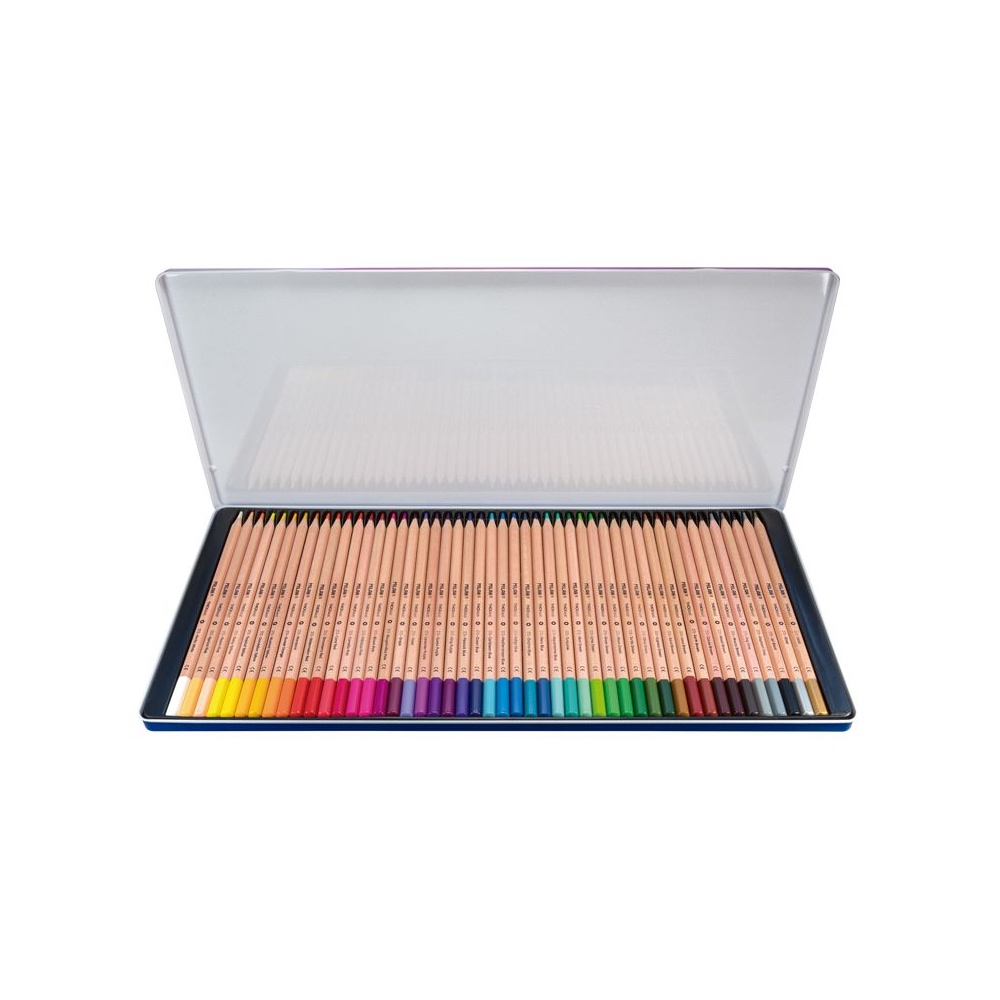 Spalvoti pieštukai 48 spalvų metalinėje dėžutėje Milan 0726148 - Image 3