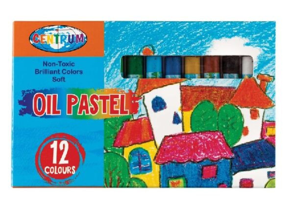 Aliejinė pastelė "Zoo" 12 spalvų Centrum 80590