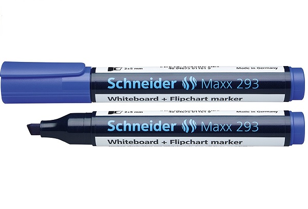 Žymeklis baltai lentai Maxx 293 mėlynas Schneider 129302