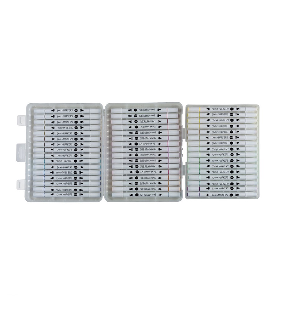 Žymeklių rinkinys piešimui ir eskizavimui dvipusiai 36 sp. Centrum 89706 - Image 3