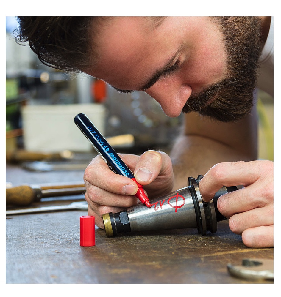 Žymeklis aliejiniu pagrindu Maxx 270 1-3 mm mėlynas Schneider 127003 - Image 2