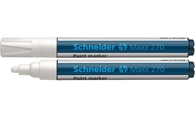 Žymeklis aliejiniu pagrindu Maxx 270 1-3 mm baltas Schneider