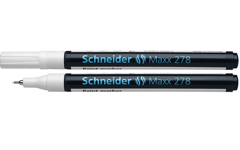 Žymeklis aliejiniu pagrindu Maxx 278 0.8 mm baltas Schneider