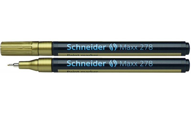 Žymeklis aliejiniu pagrindu Maxx 278 0.8 mm auksinis Schneider