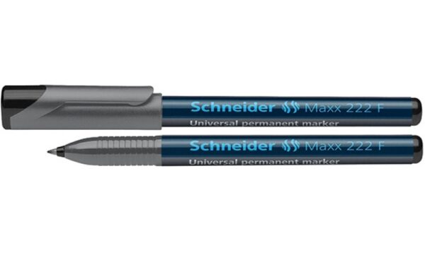 Permanentinis žymeklis OHP Maxx 222 F 0.7 mm juodas Schneider