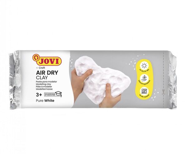 Modelinas Air Dry 1000g baltos spalvos Jovi 86
