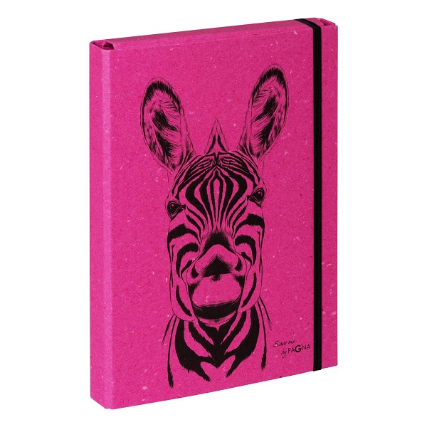 Dėklas sąsiuviniams "Save Me" su gumele A4 Pagna 21326-25 - Image 2