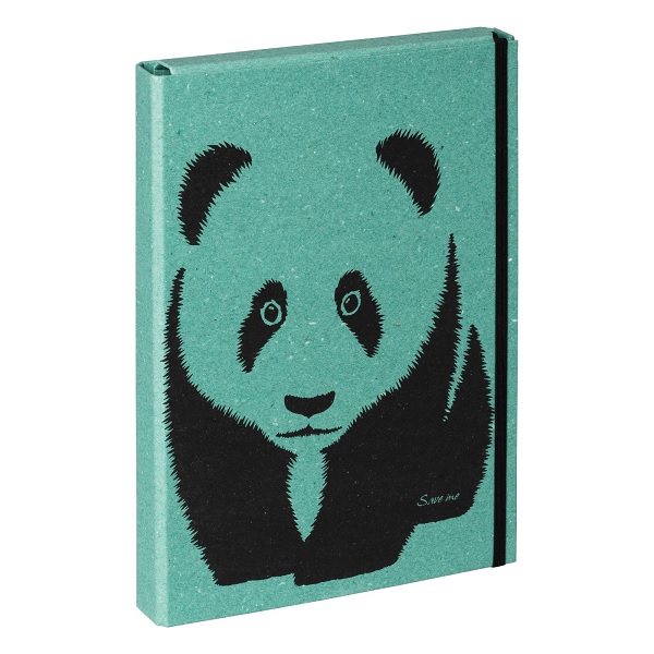 Dėklas sąsiuviniams "Save Me" su gumele A4 Pagna 21326-25