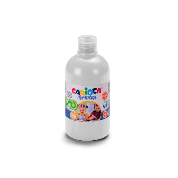 Guašas "Tempera" 500 ml baltas Carioca 40427