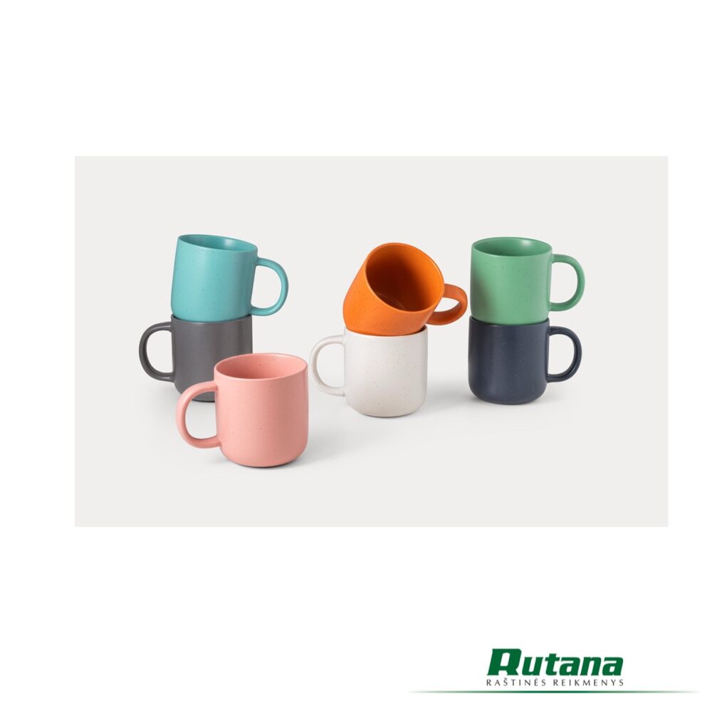 Keramikinis puodelis "Constellation" 370ml pilkas HD 94244-133 - Image 3