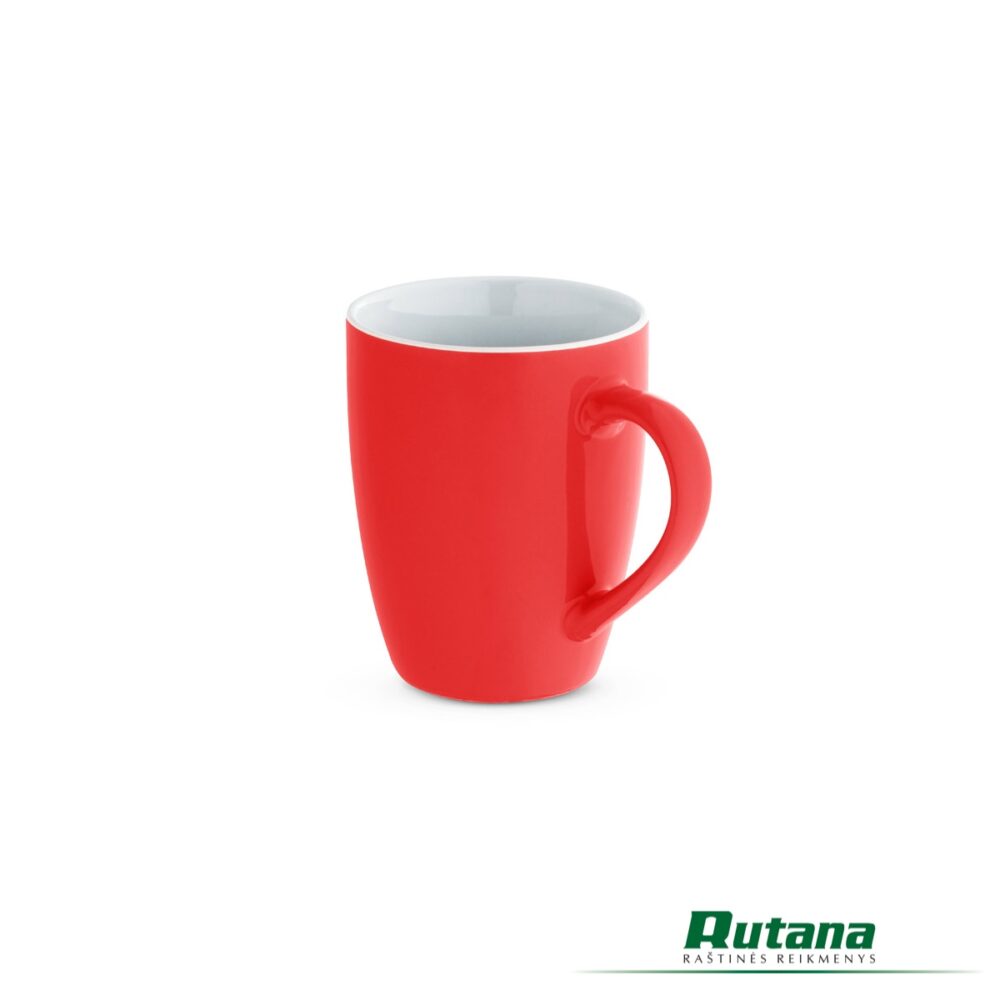 Keramikinis puodelis 370ml "Cinander" raudonas HD 93832-105