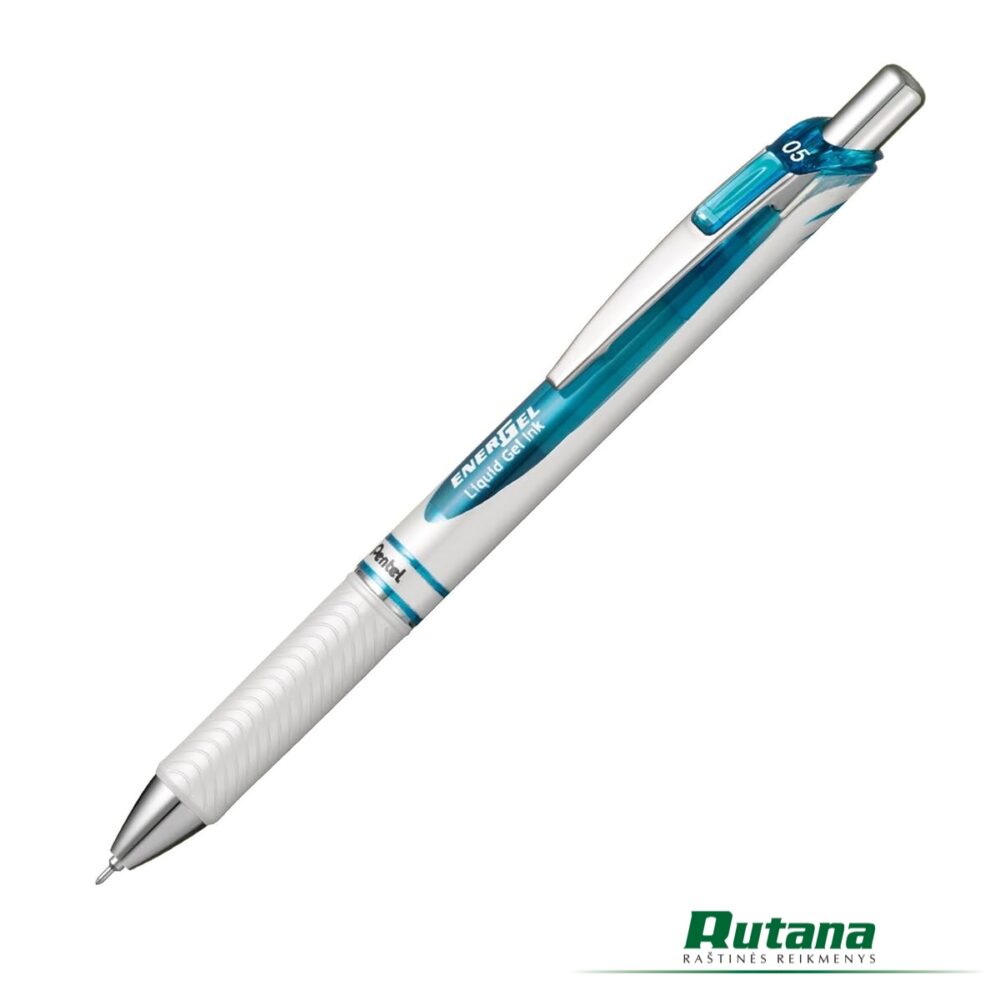 Automatinis gelio rašiklis Energel Pen 0.5mm mėlynas Pentel BLN75SW