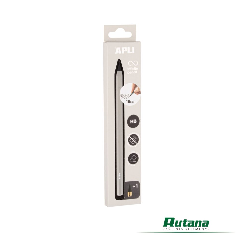 Pieštukas inovatyvus "Up North Infinite" HB pilku korpusu Apli 19802