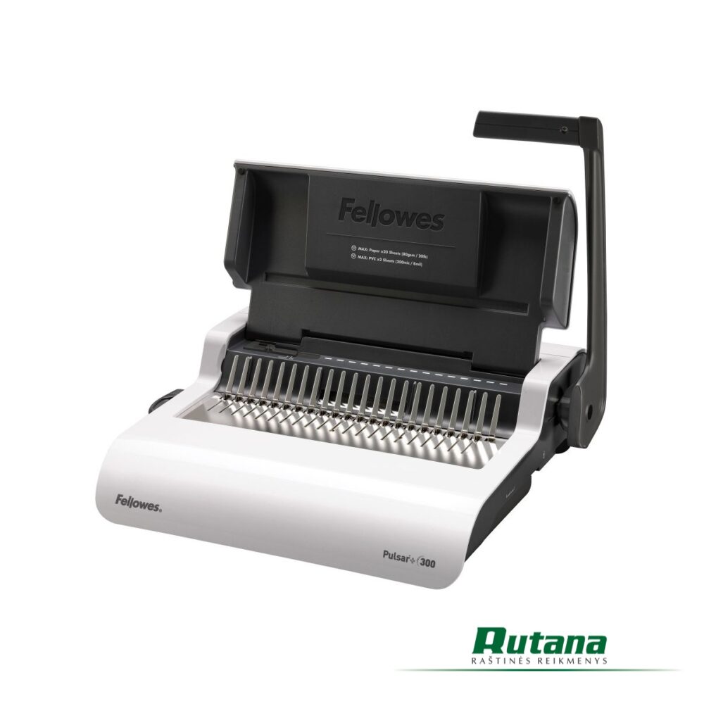 Įrišimo ir perforavimo aparatas A4 Pulsar+ 300l. Fellowes 5627601